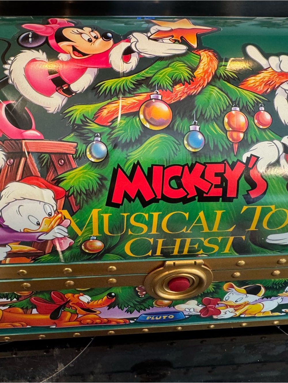 Disney Mr. Christmas Mickey’s Musical Toy Chest - Christmas Vintage Collectible